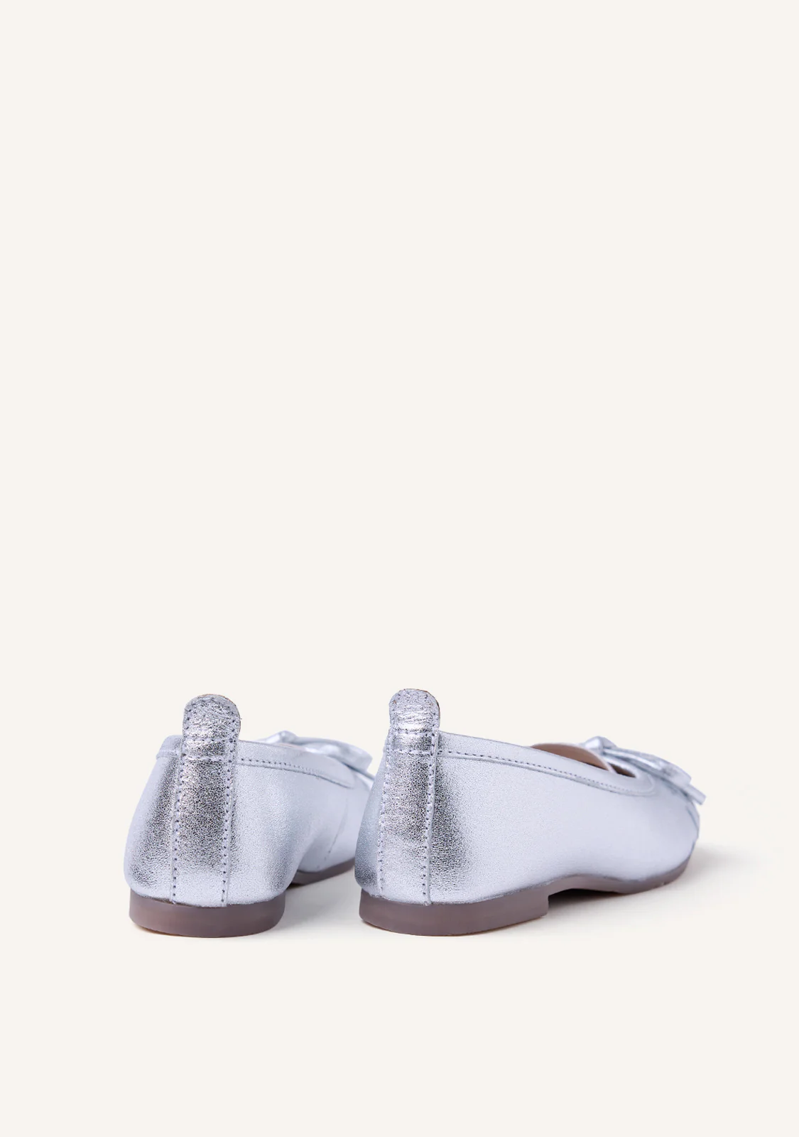 BRAIDED LEATHER BALLET FLATS LARE - Image 4