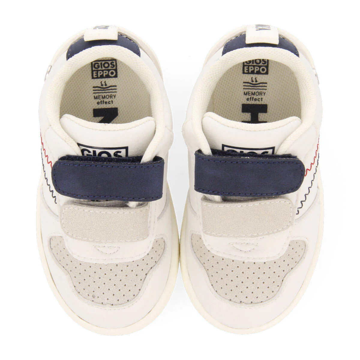 Campoi babies navy blue sneakers with adjustable fastenings - Image 4