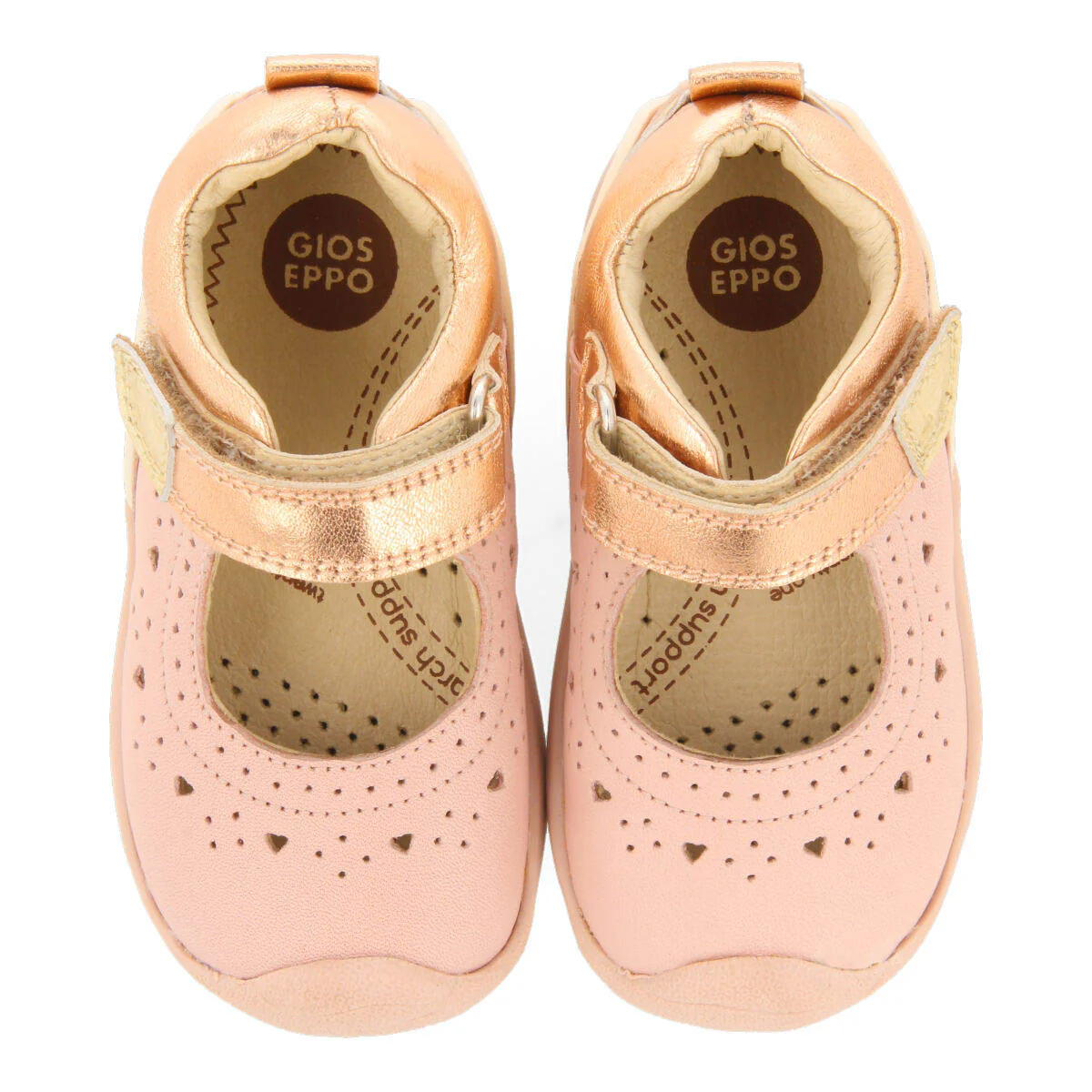 Conand girlsink leather ballet flats - Image 3