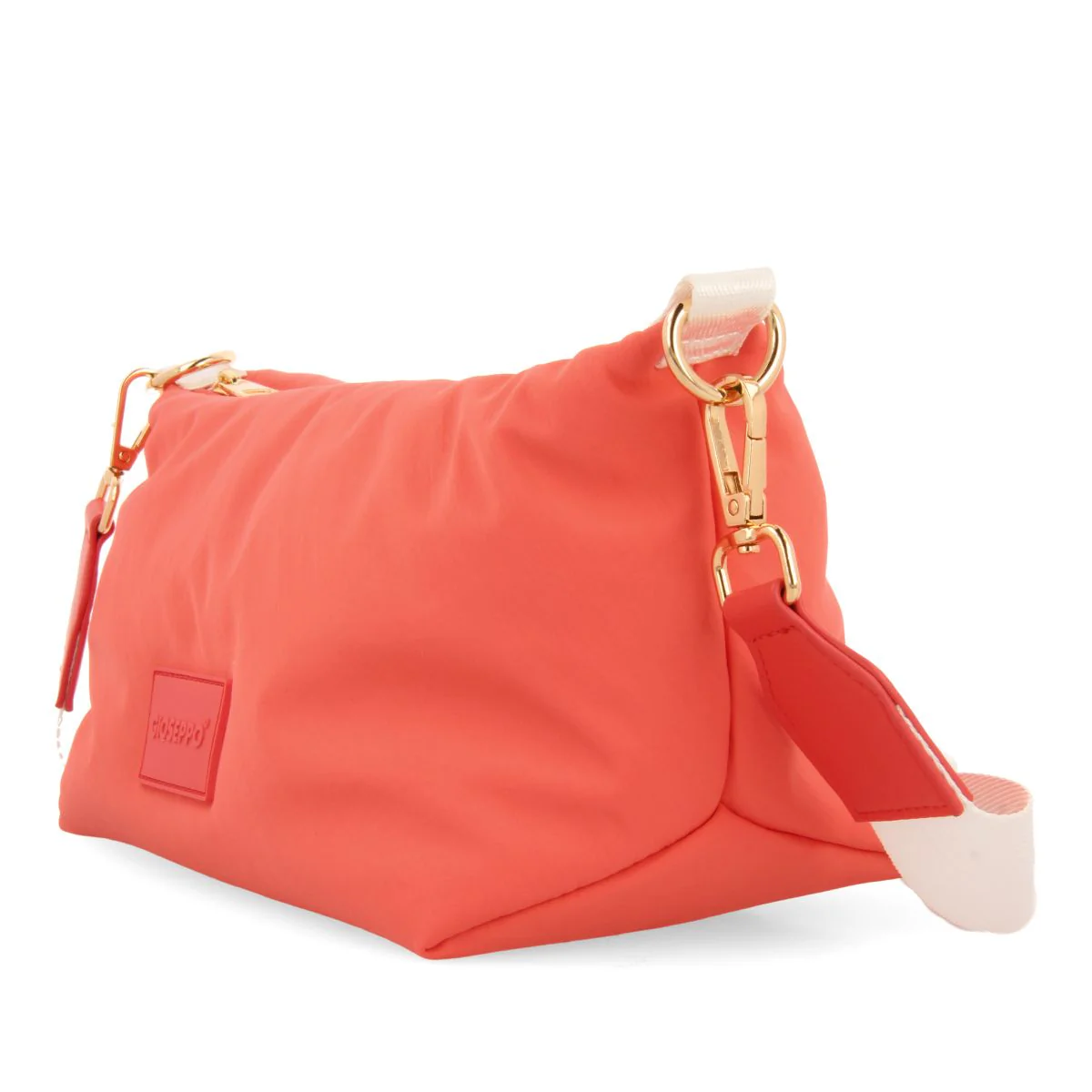 CORAL CROSSBODY BAG WITH CONTRAST HANDLE ALSEA - Image 3