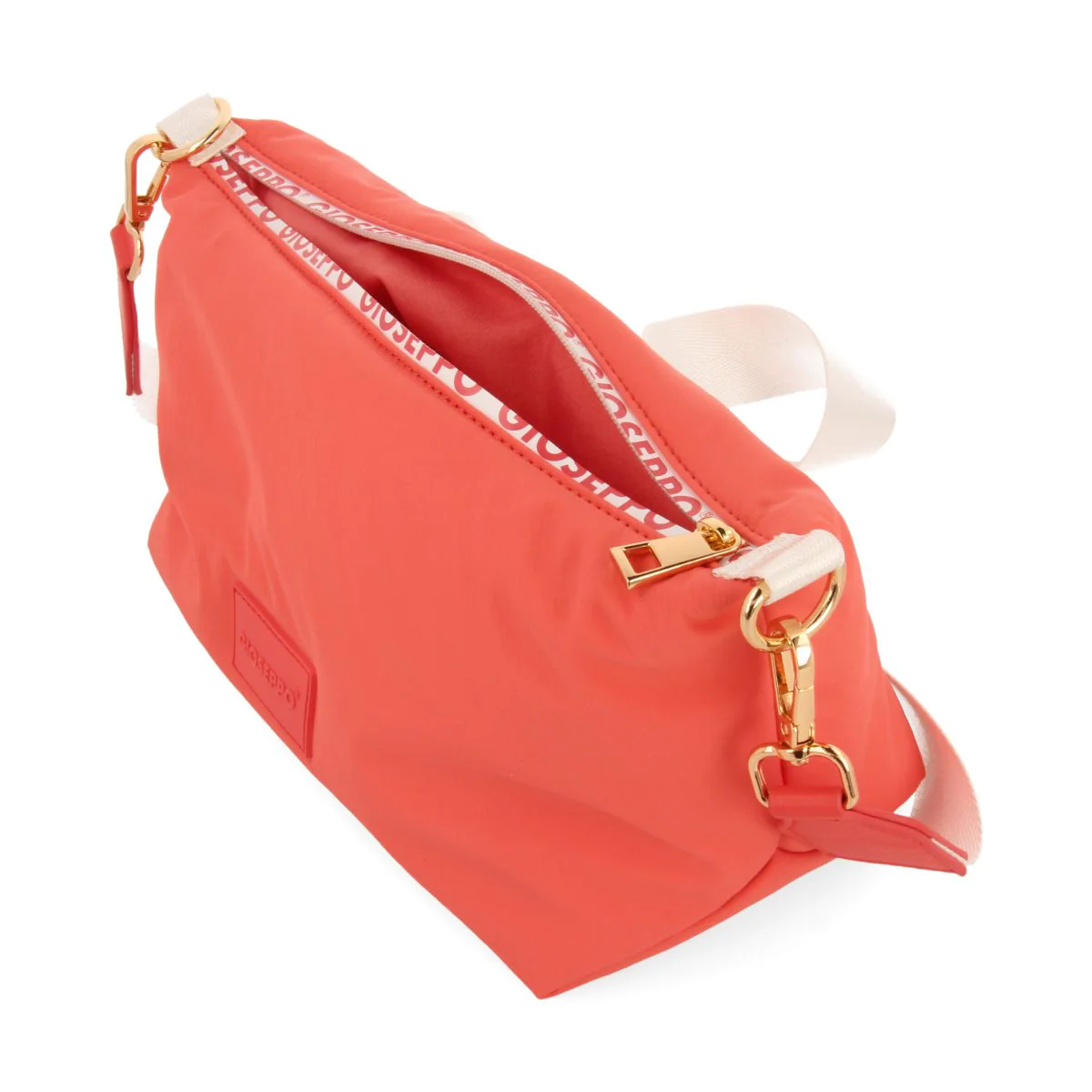CORAL CROSSBODY BAG WITH CONTRAST HANDLE ALSEA - Image 4