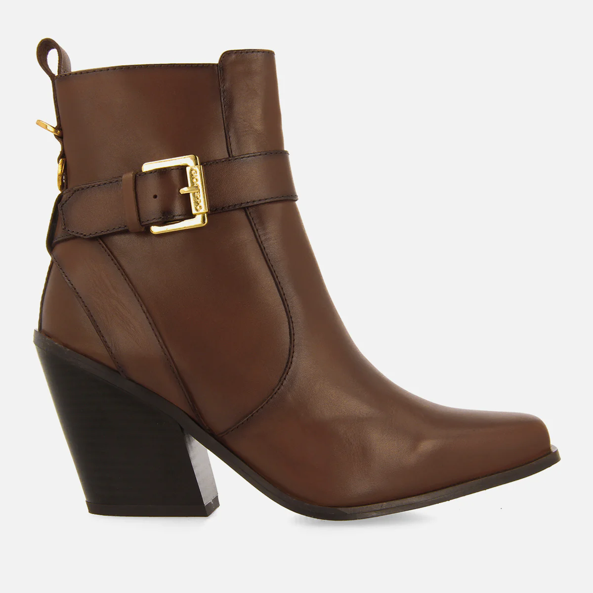 COWBOY LEATHER BOOTS WITH HEEL SANDVED