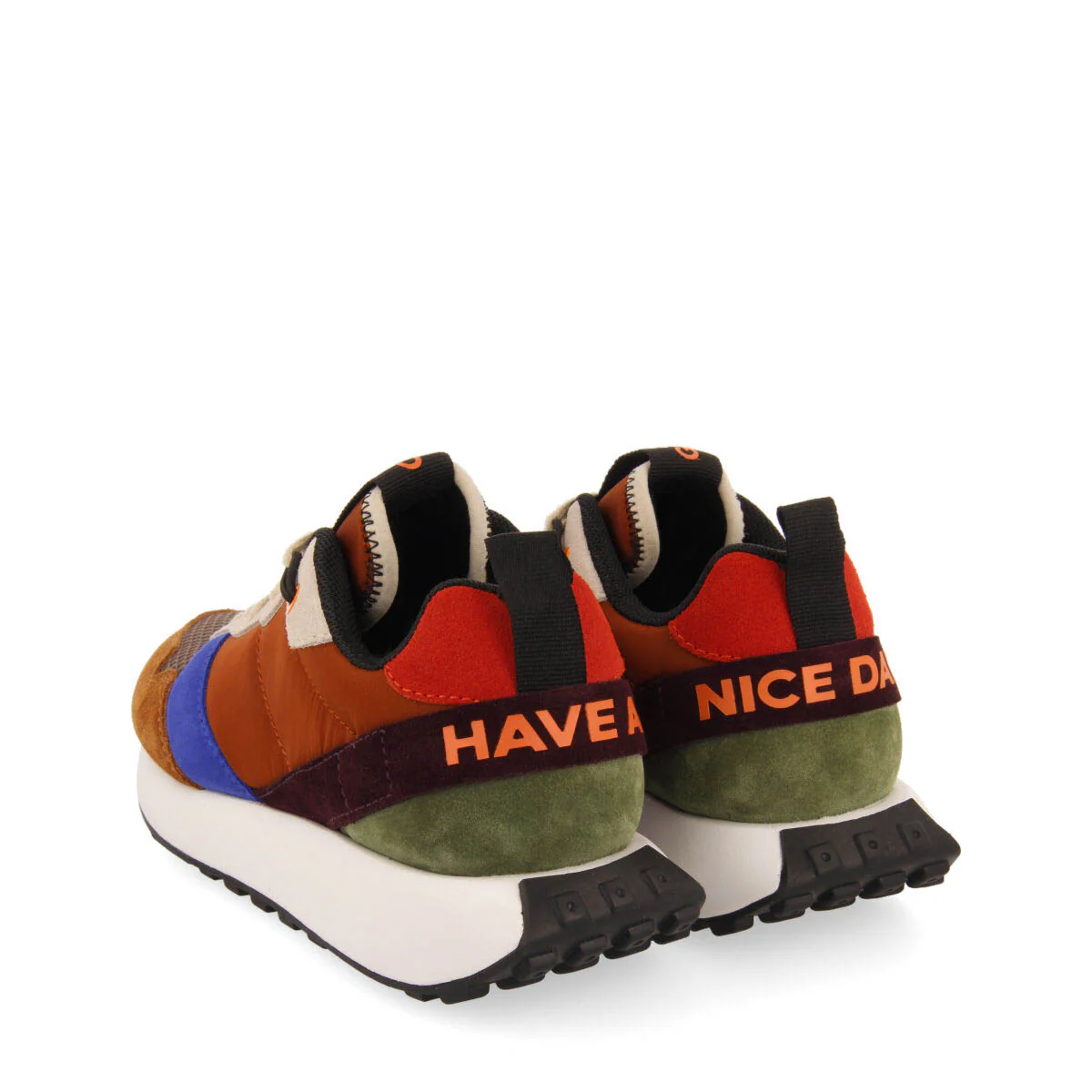 Custer women's multicoloured retro sneakers - Image 5