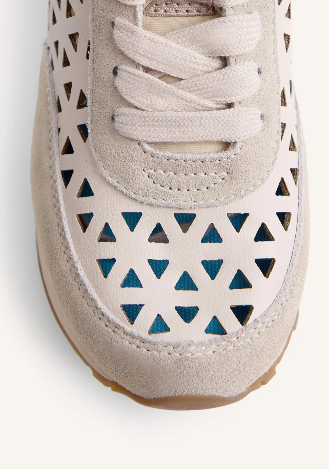 CUT-OUT LEATHER WEDGE SNEAKERS MURANGA - Image 3