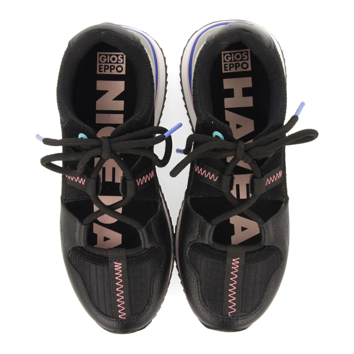 Dizone girls semi open black sneakers - Image 3