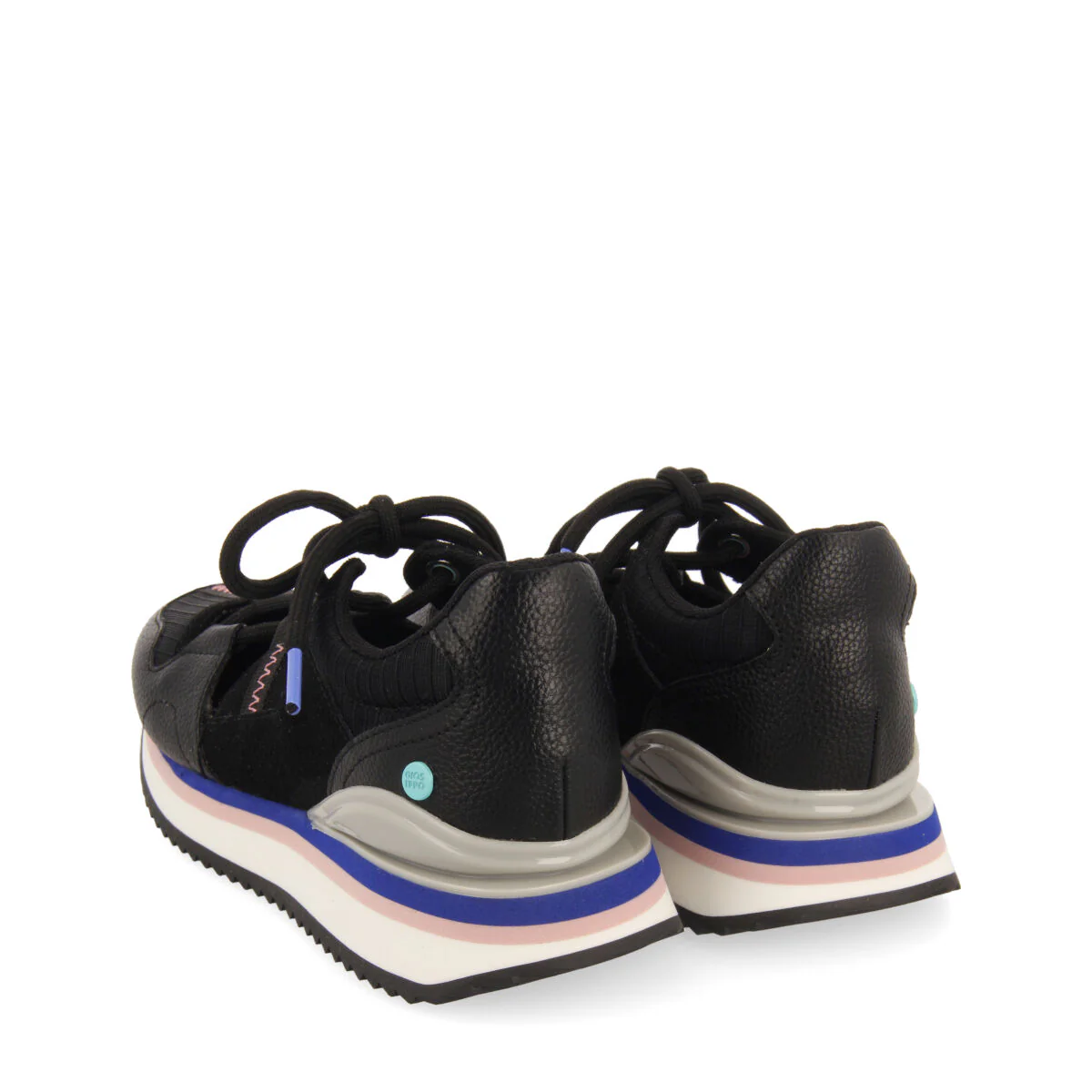 Dizone girls semi open black sneakers - Image 4
