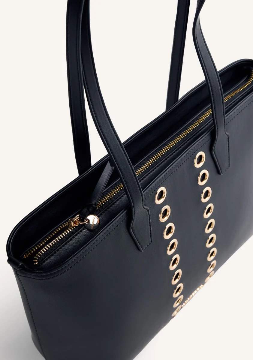 EYELET SHOPPER BAG EFFIE - Image 4