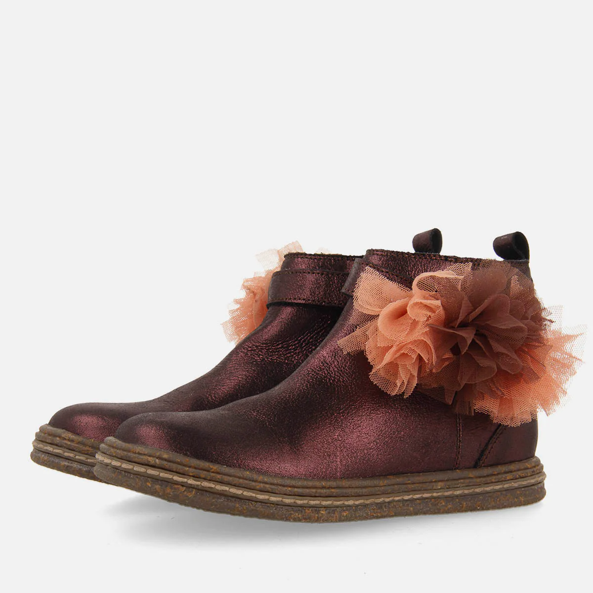 FLOWER-EMBROIDERED LEATHER BOOTS BAAL - Image 2