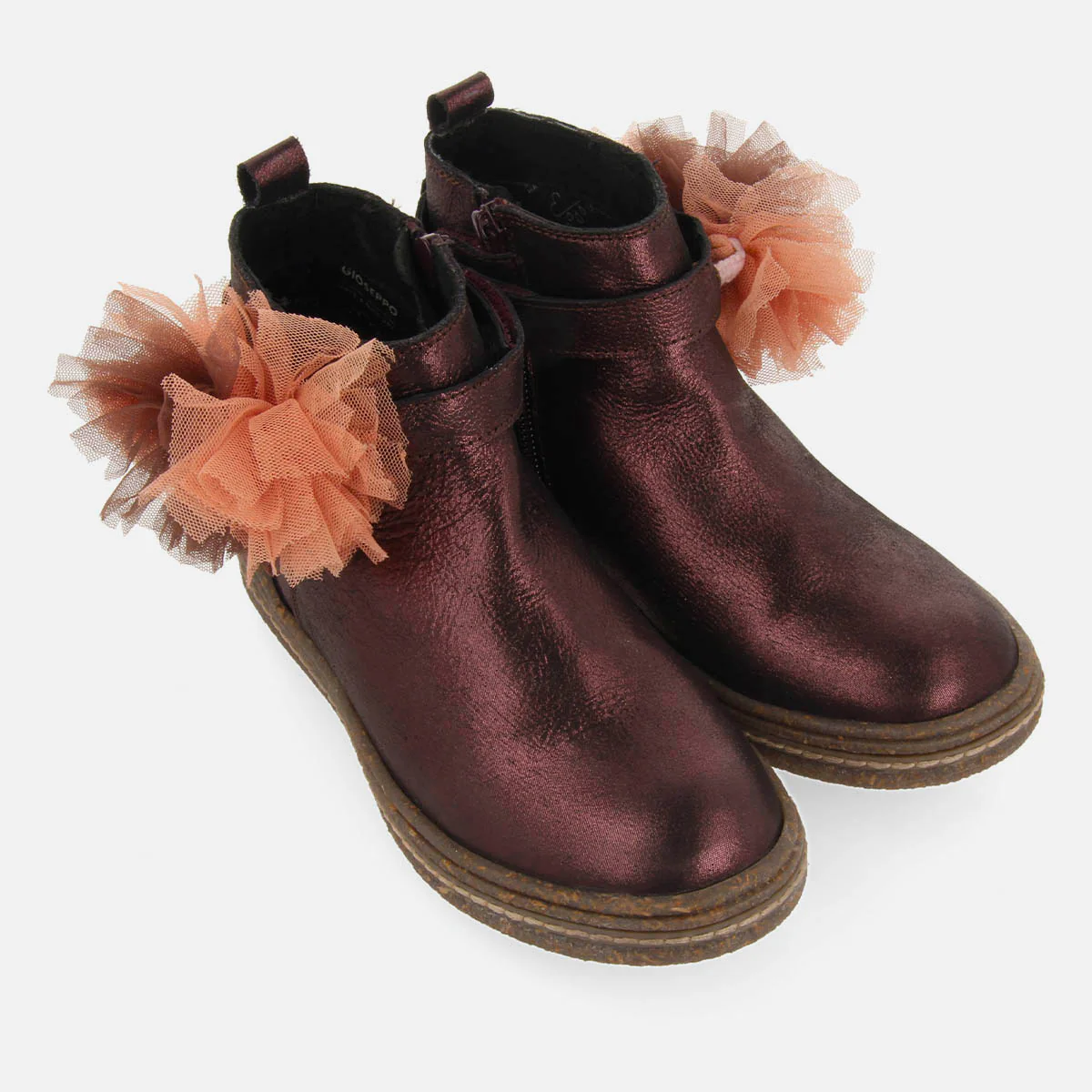 FLOWER-EMBROIDERED LEATHER BOOTS BAAL - Image 4