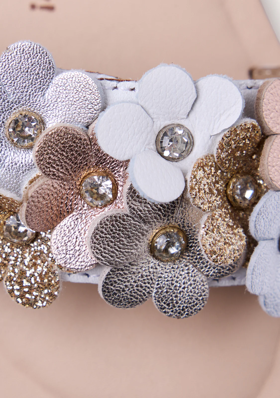 FLOWER LEATHER SANDALS GRADINA - Image 4