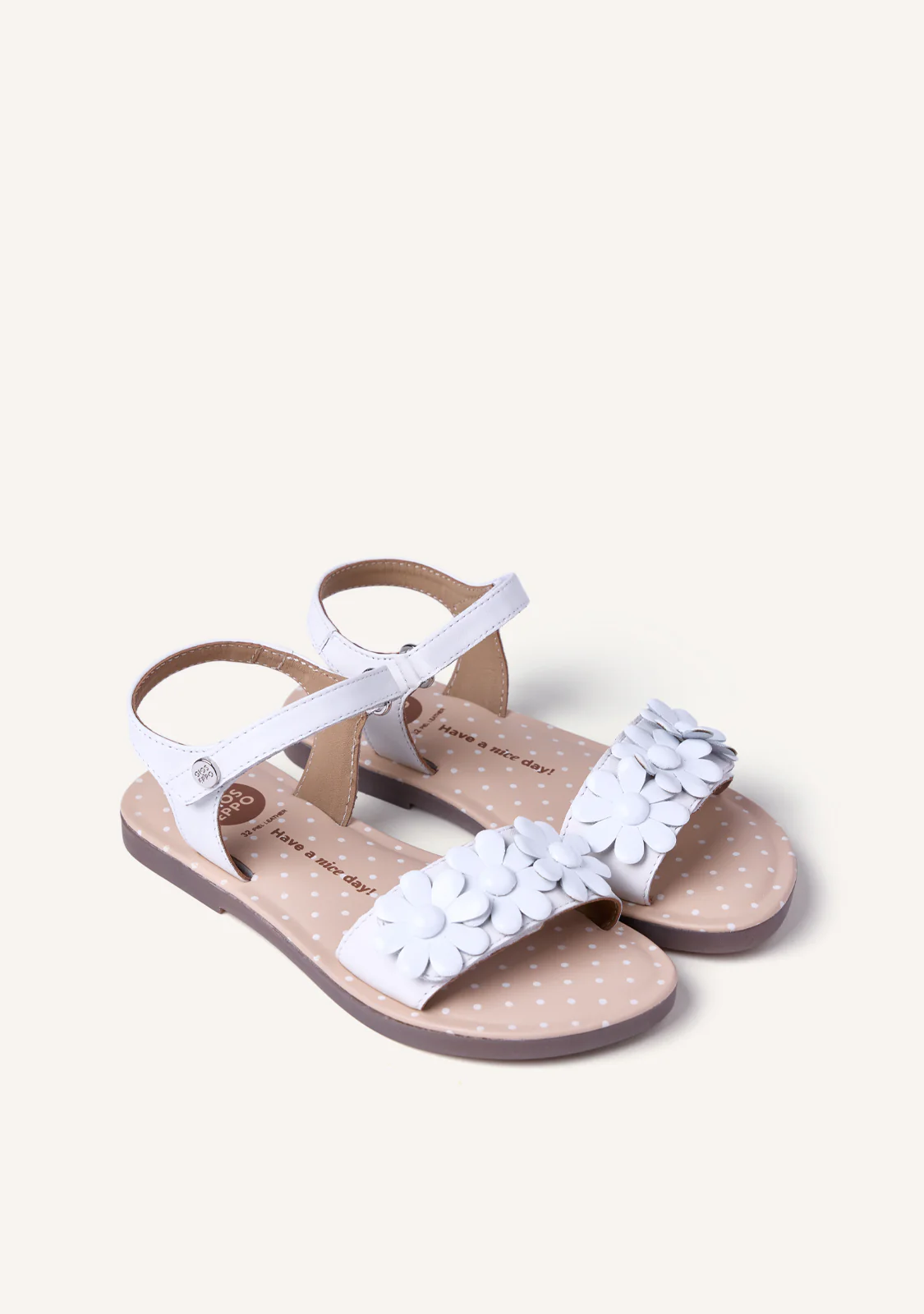 FLOWER LEATHER SANDALS KEARNEY - Image 2
