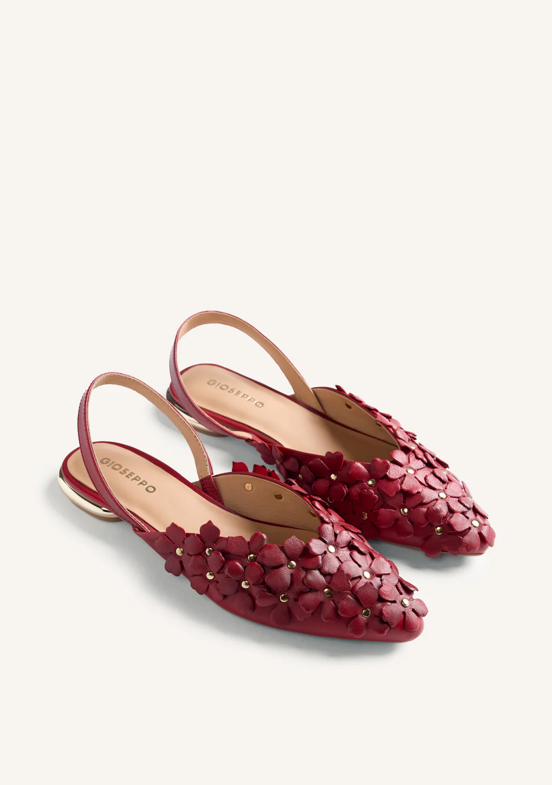 FLOWER LEATHER SLINGBACK BALLET FLATS KINNA - Image 2