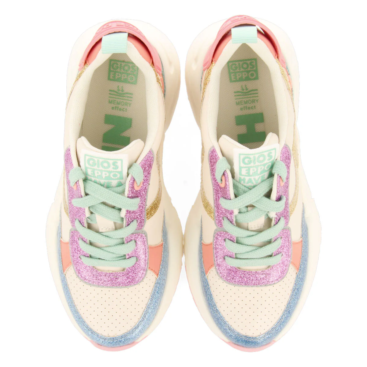 Frastanz children's multicoloured sneakers - Image 2