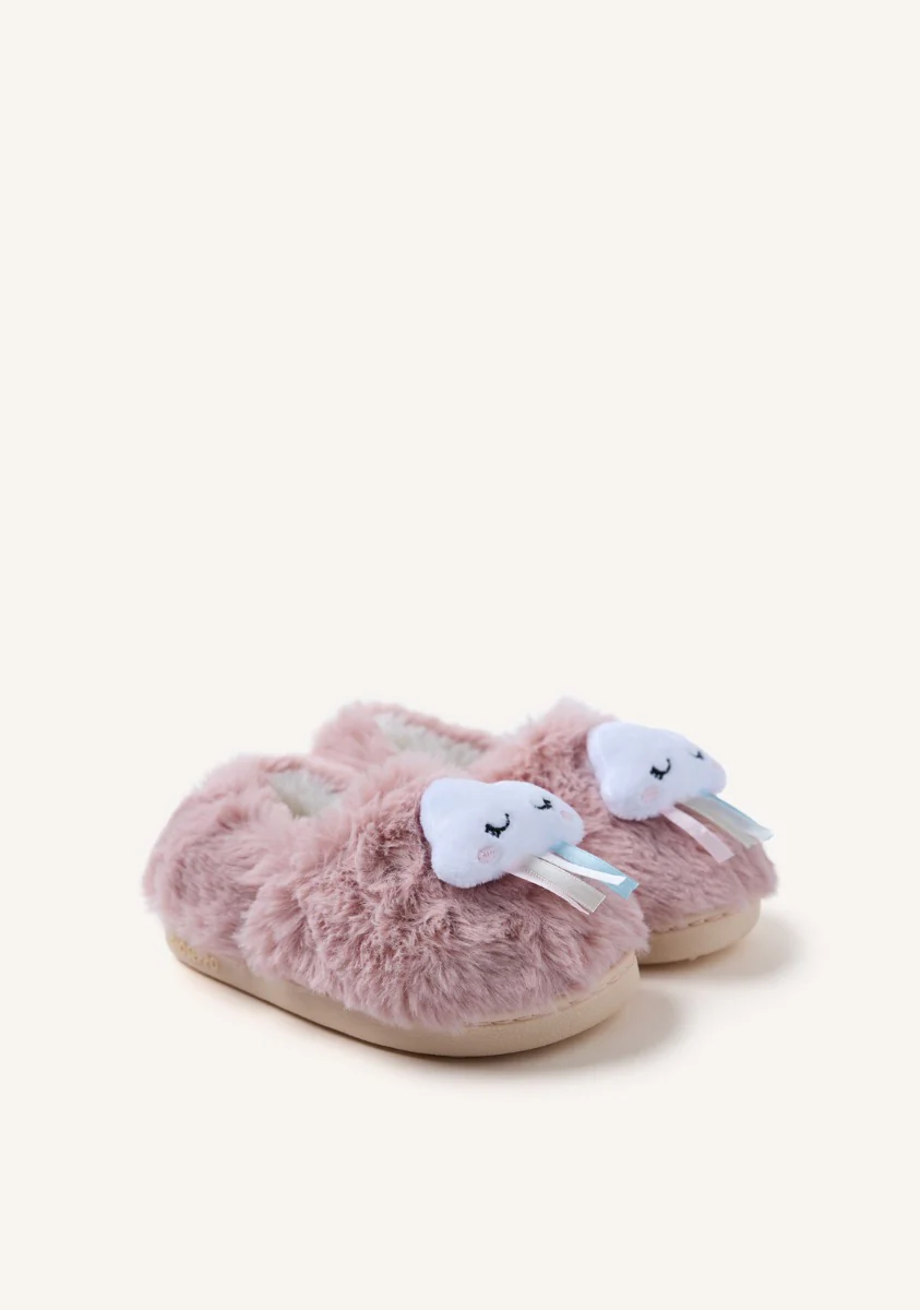 FUR CLOSED HOUSE SLIPPERS GREENOCK - Image 2