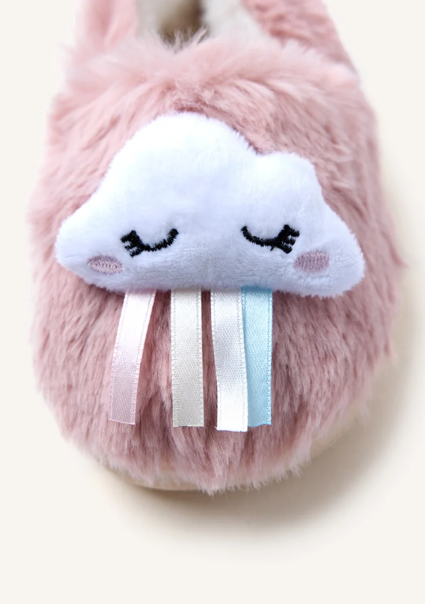 FUR CLOSED HOUSE SLIPPERS GREENOCK - Image 3