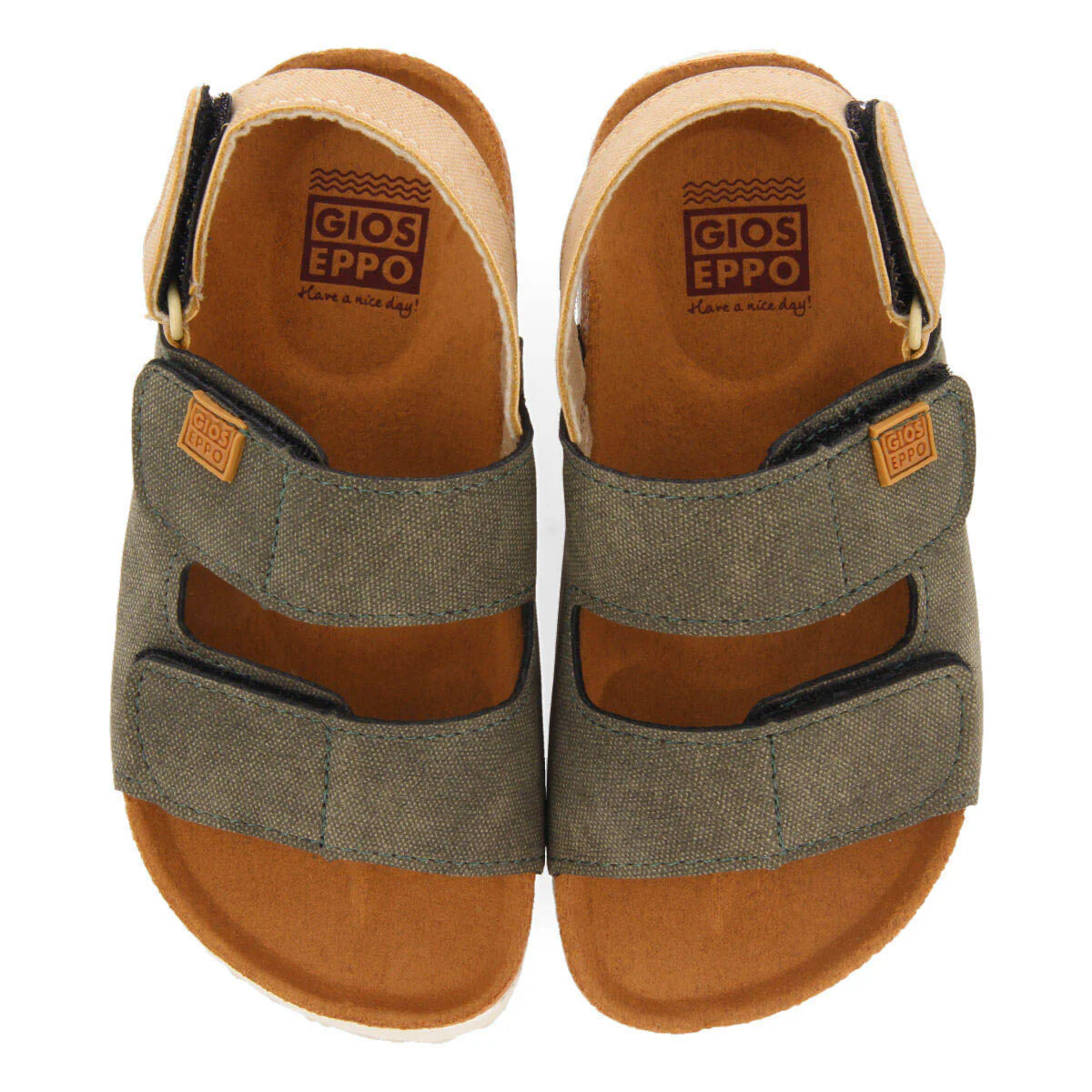 Gerais boys khaki footbed sandals - Image 4