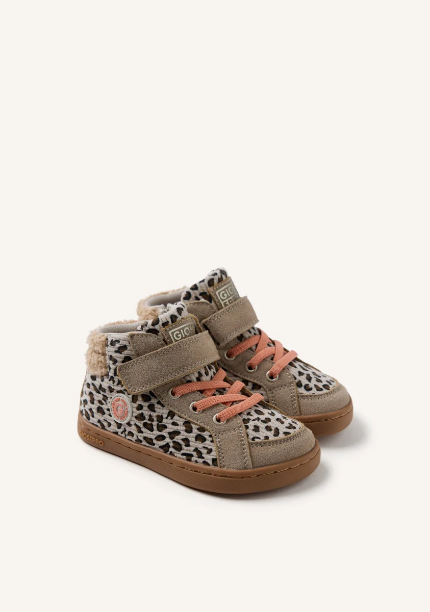GIOSEPPO BAREFOOT - ANIMAL PRINT BOOTIE SNEAKERS AMIRET - Image 2