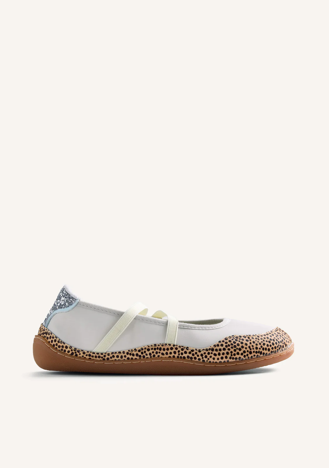 GIOSEPPO BAREFOOT - ANIMAL PRINT LEATHER SPORTY BALLET FLATS NAJONBE