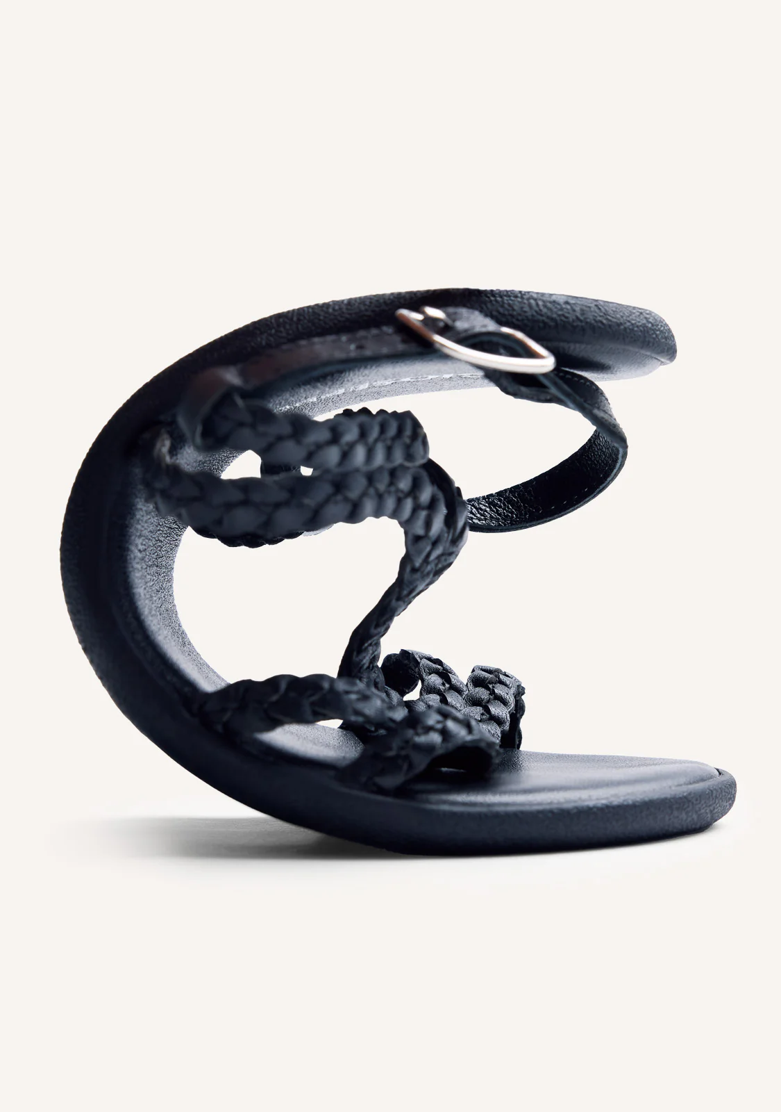 GIOSEPPO BAREFOOT - BRAIDED LEATHER SANDALS NEDELJA - Image 4