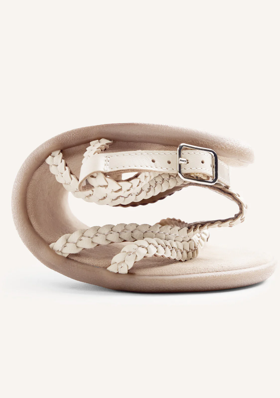 GIOSEPPO BAREFOOT - BRAIDED LEATHER SANDALS NEDELJA - Image 4