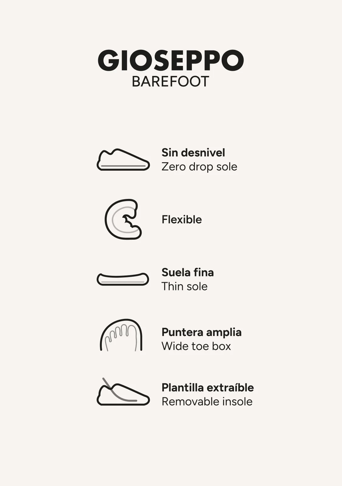GIOSEPPO BAREFOOT - LEATHER SNEAKERS MASASI  - Image 8