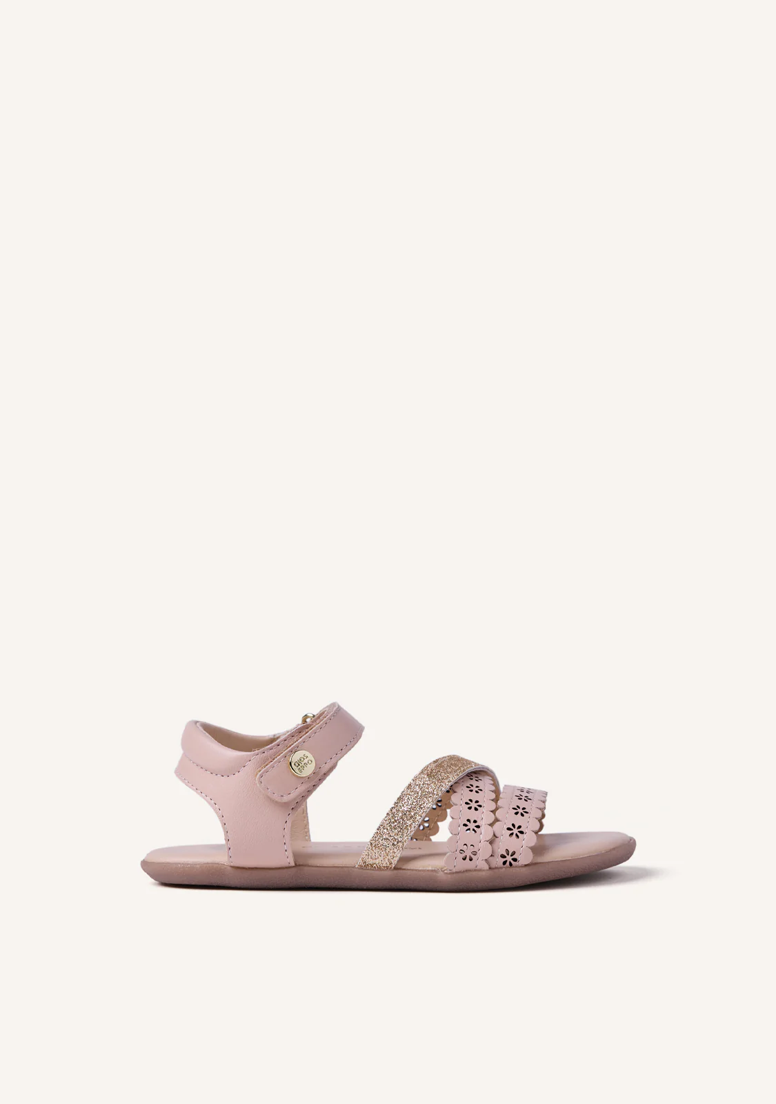 GIOSEPPO BAREFOOT - SHINY CUT-OUT LEATHER SANDALS MIKLEUS