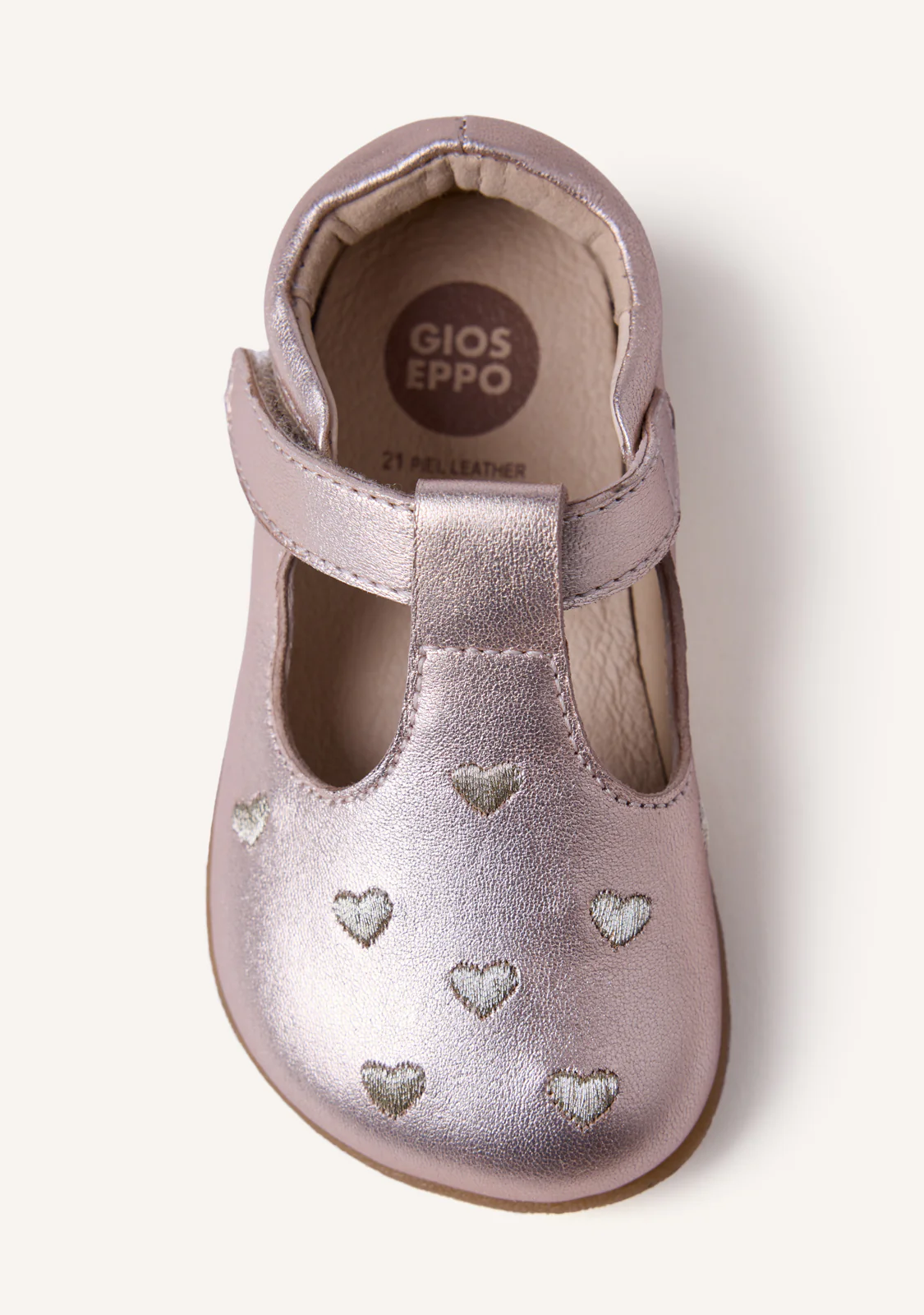GIOSEPPO BAREFOOT - SHINY LEATHER BALLET FLATS LARAOS - Image 3