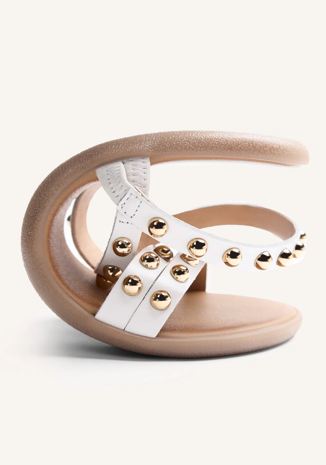 GIOSEPPO BAREFOOT - STUDDED LEATHER SANDALS TANDAG - Image 3