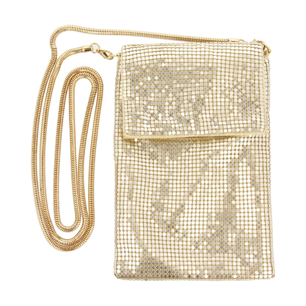 GOLDEN MINI MESH METALLIC BAG SEILLANS - Image 3