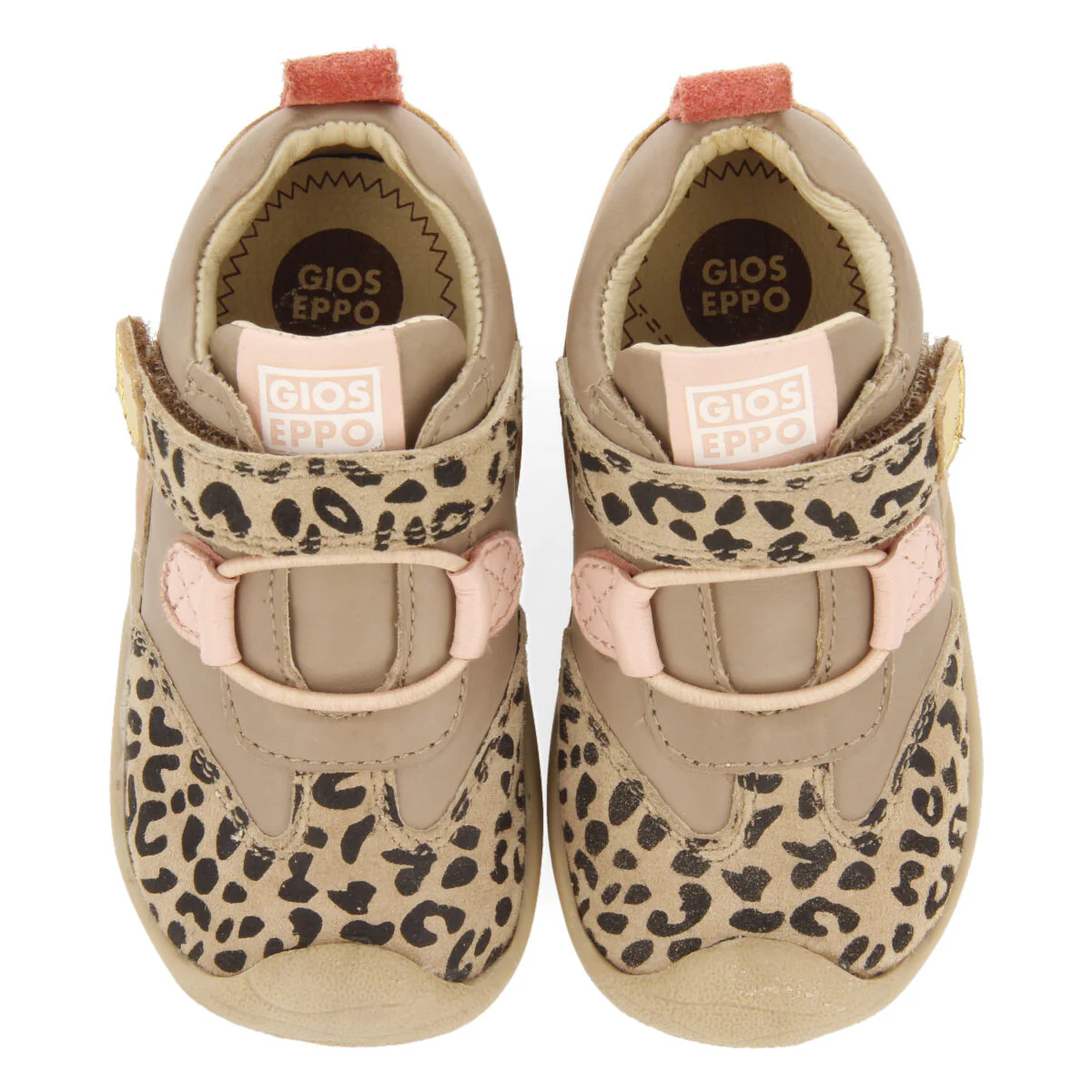 Greve my first gioseppo babies' leopard-print leather ankle boots - Image 3