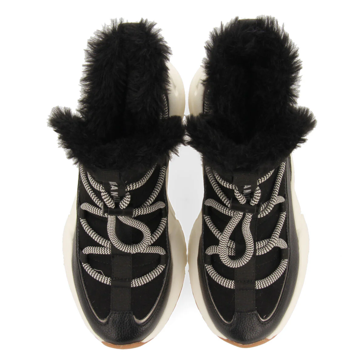 Hainfeld children's black winter boot-style sneakers - Image 2