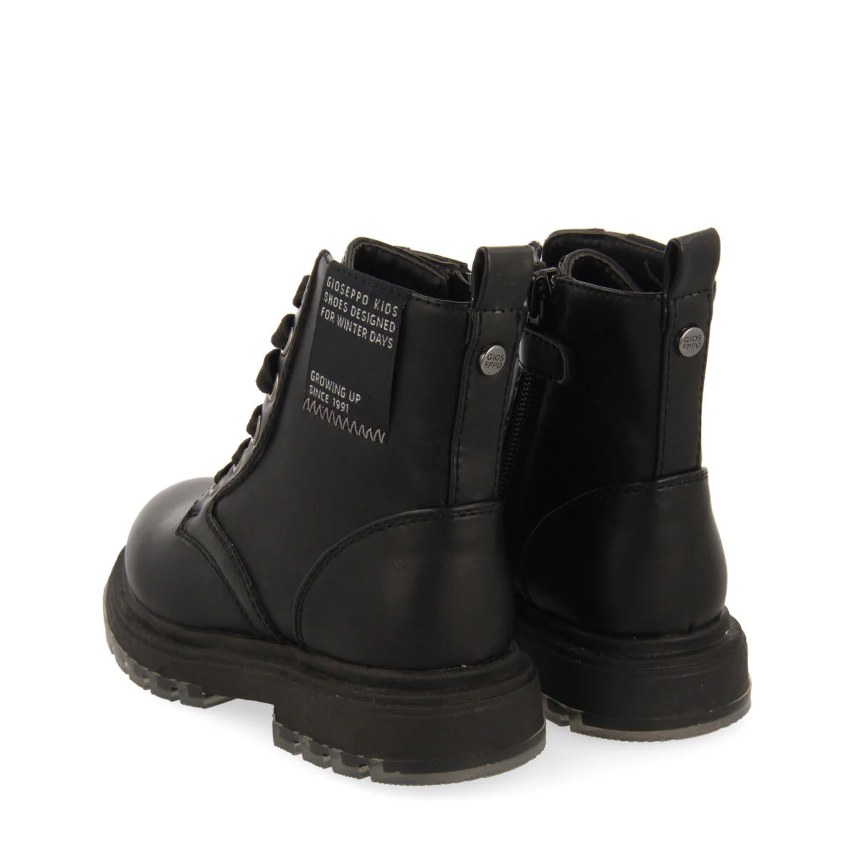Hamill children's black lace-up ankle boots - Image 4