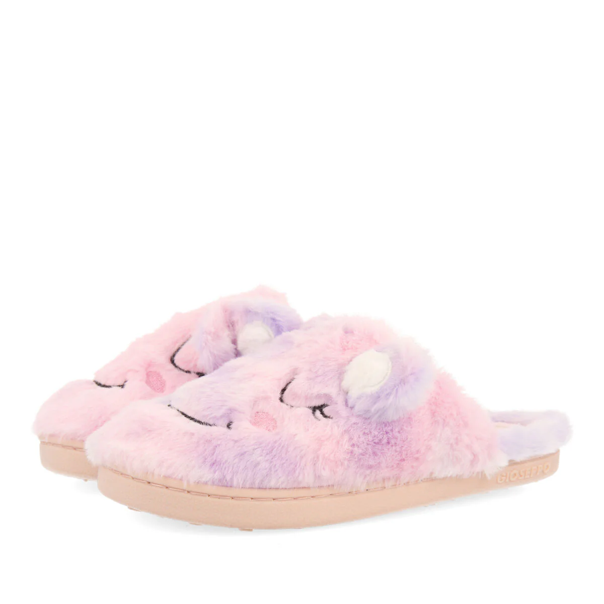 Hamna children's multicoloured slippers with a monster face - Image 4