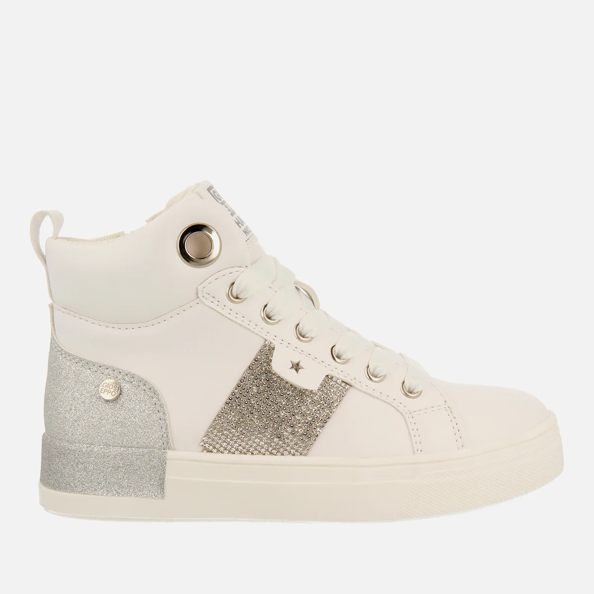 HIGH-TOP BASKETS WITH SEQUINS AND RHINESTONES RUDME