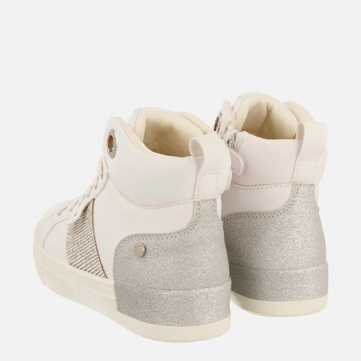 HIGH-TOP BASKETS WITH SEQUINS AND RHINESTONES RUDME - Image 3