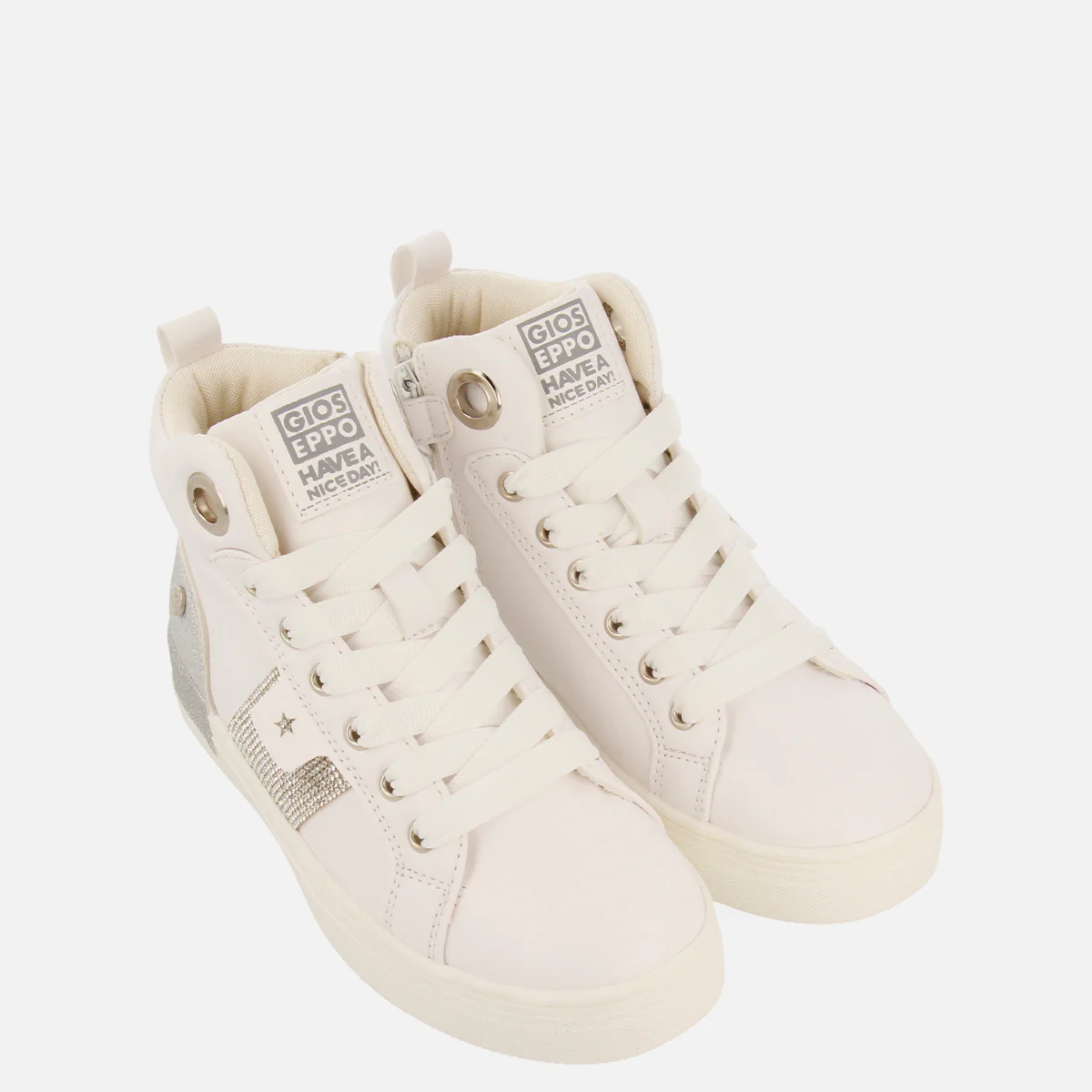 HIGH-TOP BASKETS WITH SEQUINS AND RHINESTONES RUDME - Image 4