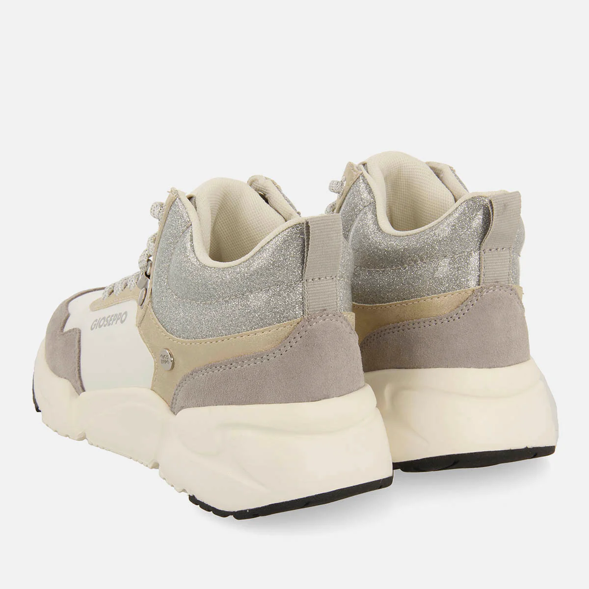HIGH-TOP BASKETS WITH SEQUINS IN TREKKING STYLE KITTSEE - Image 4