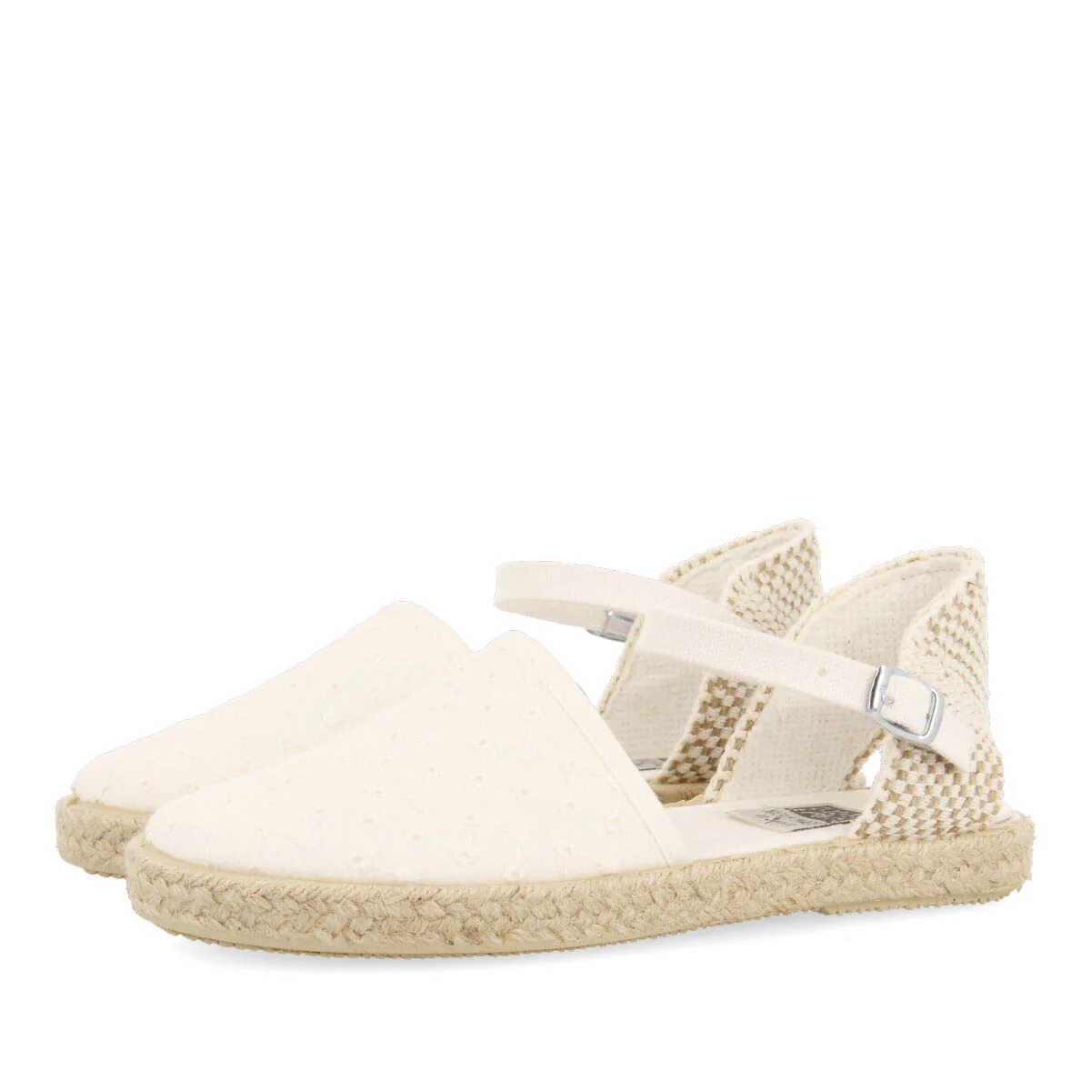 Ilicinea girls white espadrilles - Image 2