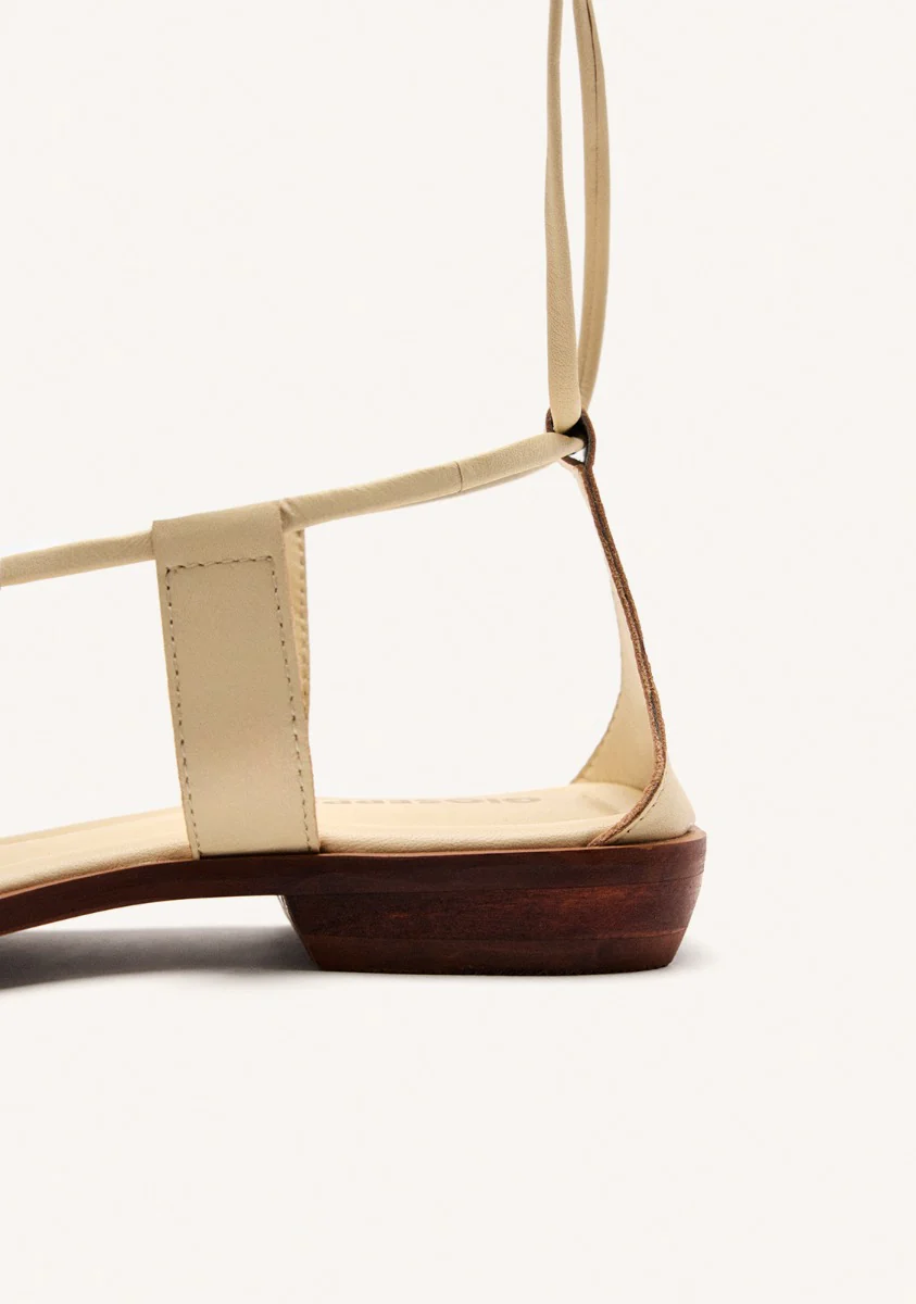 JEWEL LEATHER SANDALS SPRAGUE - Image 4