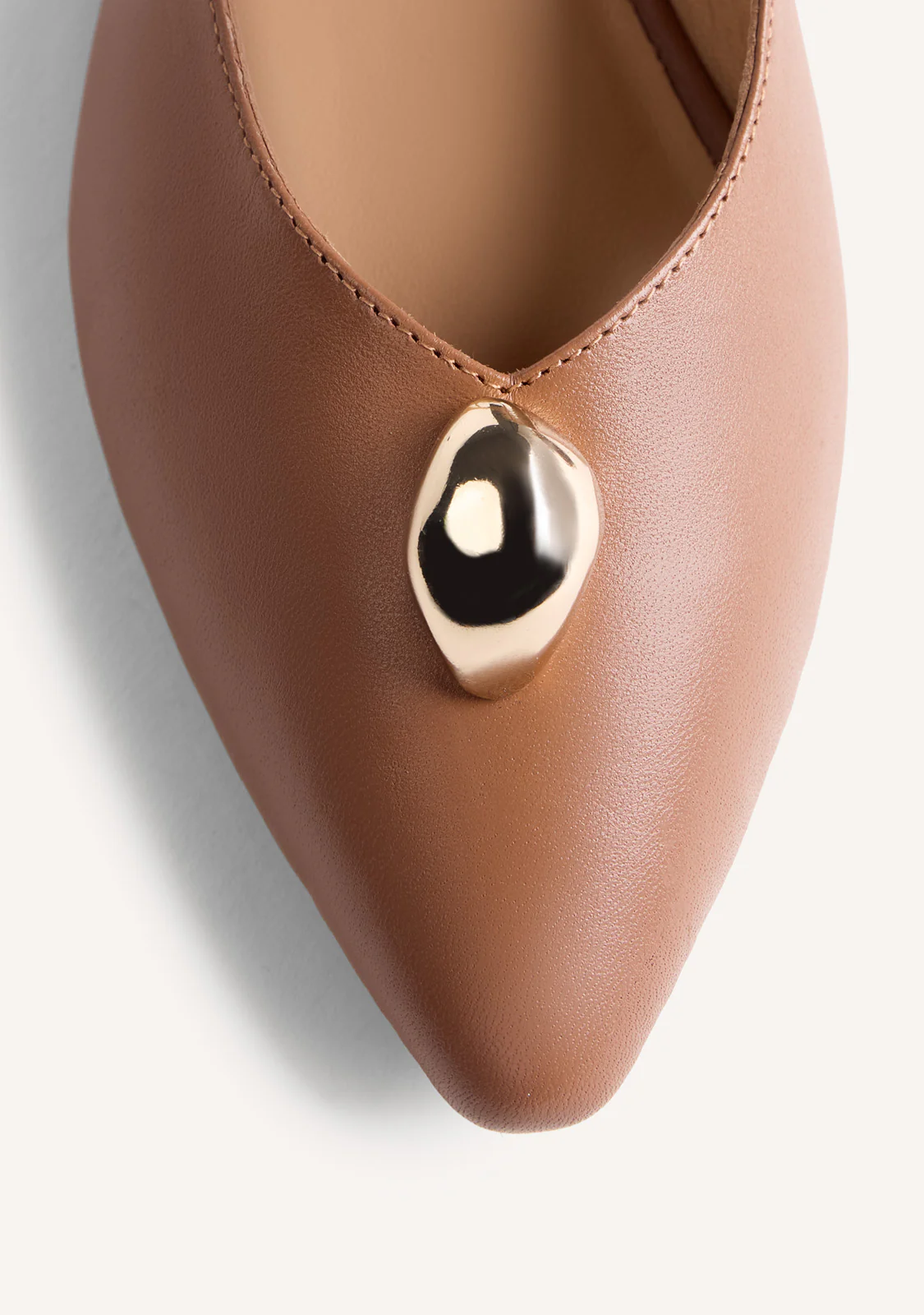 JEWEL LEATHER SLINGBACK BALLET FLATS MUHURU - Image 3