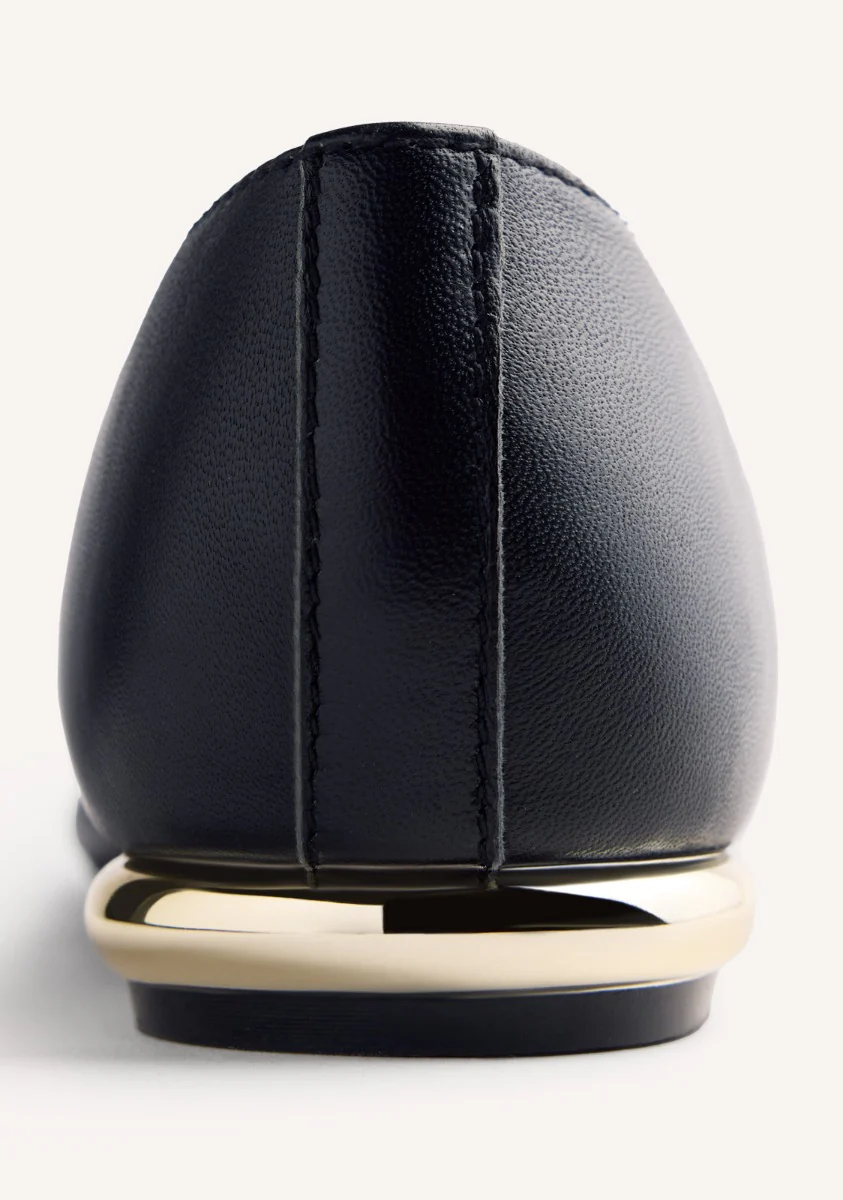 JEWELRY LEATHER BALLET FLATS DORVAY - Image 3
