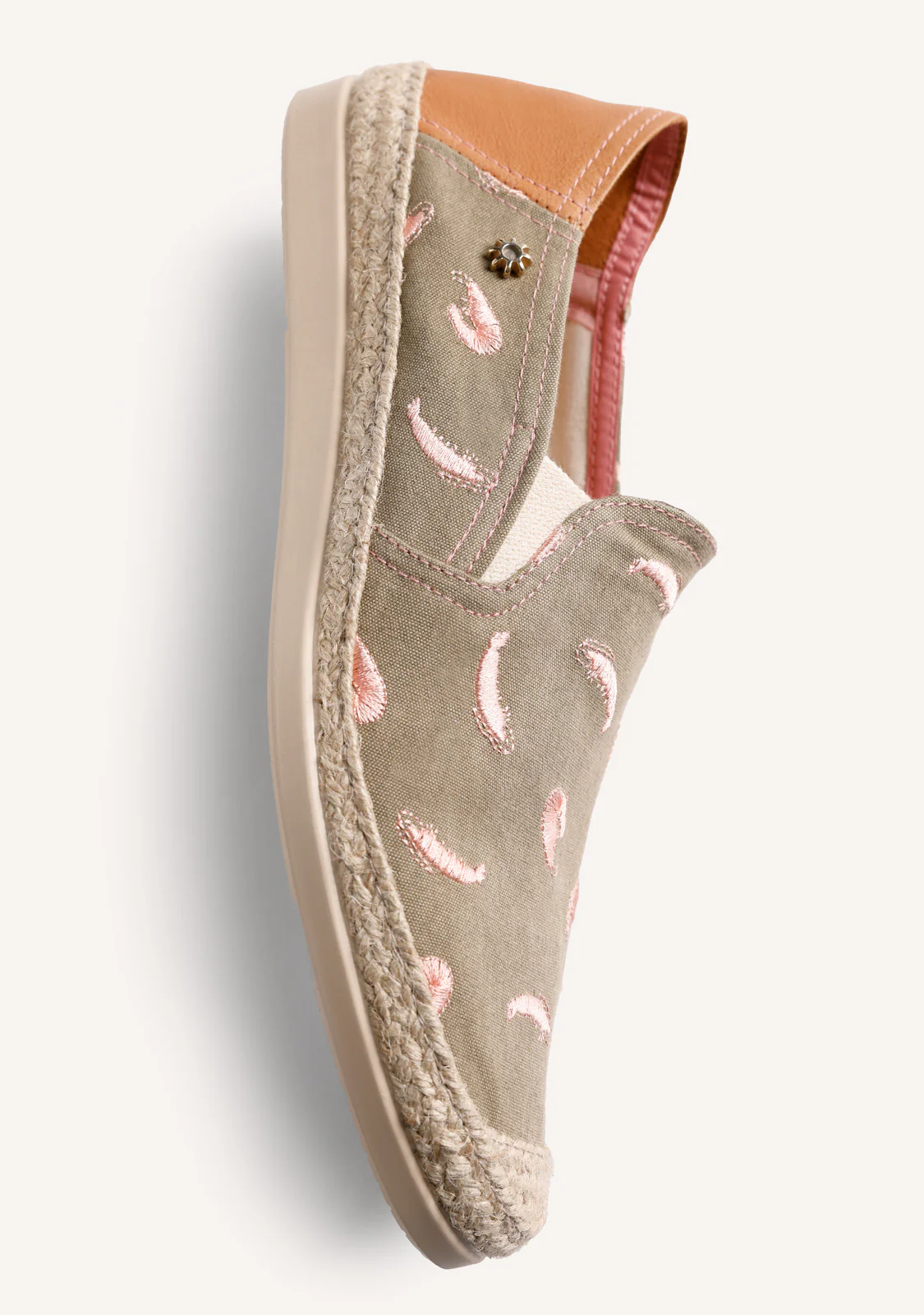 KHAKI ESPADRILLES FISH PATTERN - Image 7