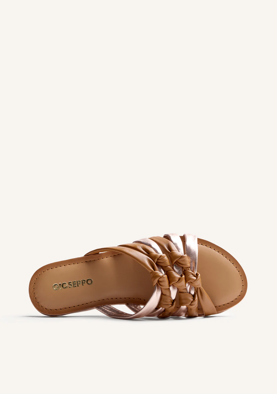 KNOTTED LEATHER SANDALS CALBAYOG