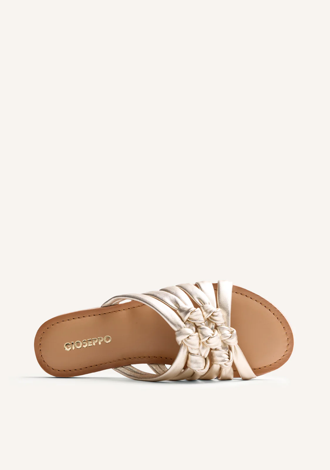 KNOTTED LEATHER SANDALS CALBAYOG
