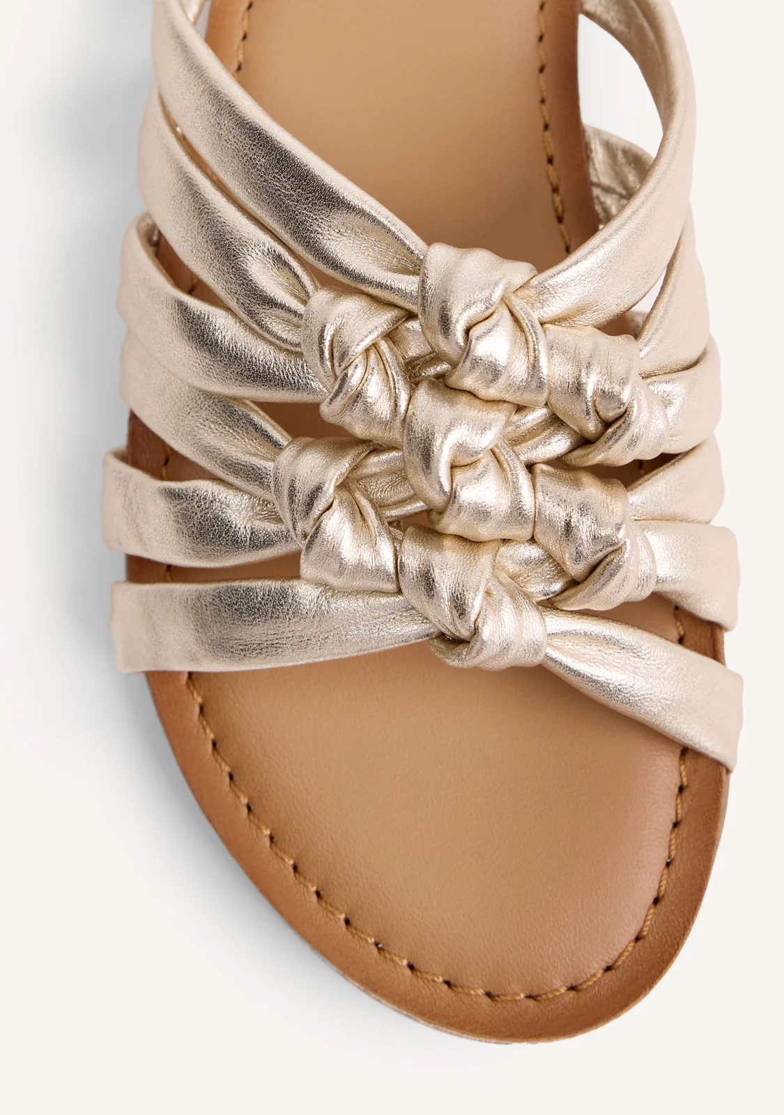 KNOTTED LEATHER SANDALS CALBAYOG - Image 3