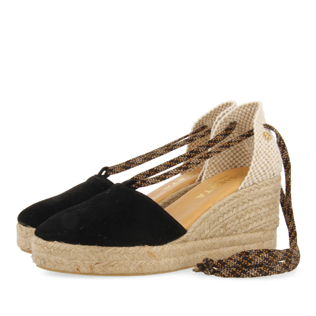 La siesta barbara women's black espadrilles - Image 2