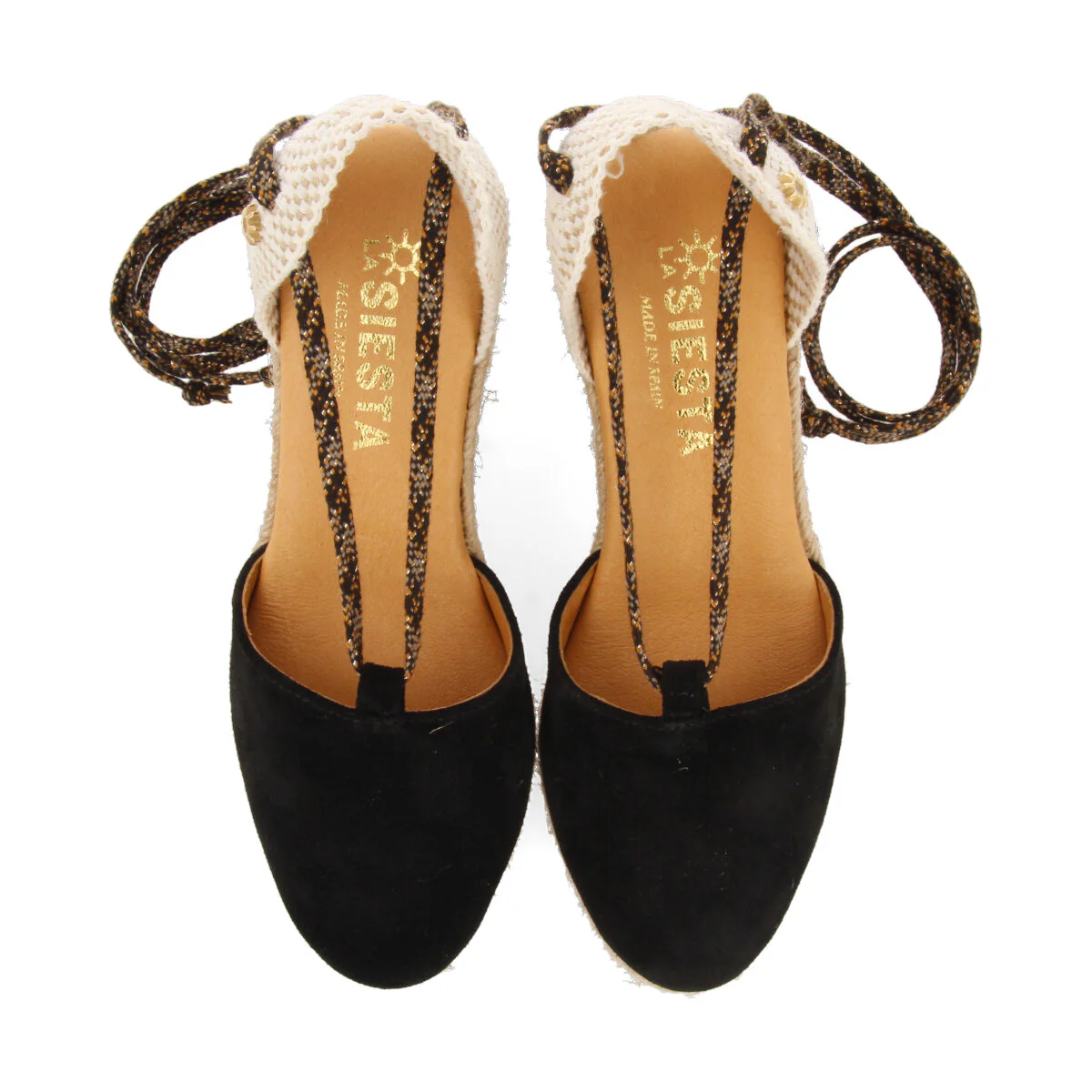 La siesta barbara women's black espadrilles - Image 3