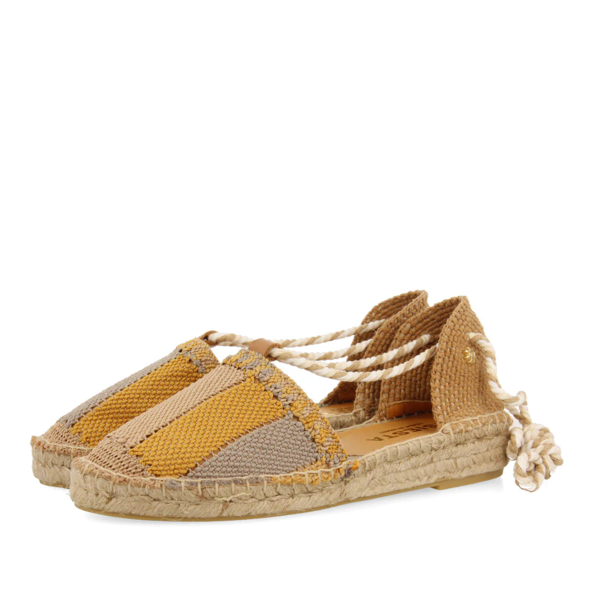 La siesta eulalia women's mustard espadrilles - Image 2