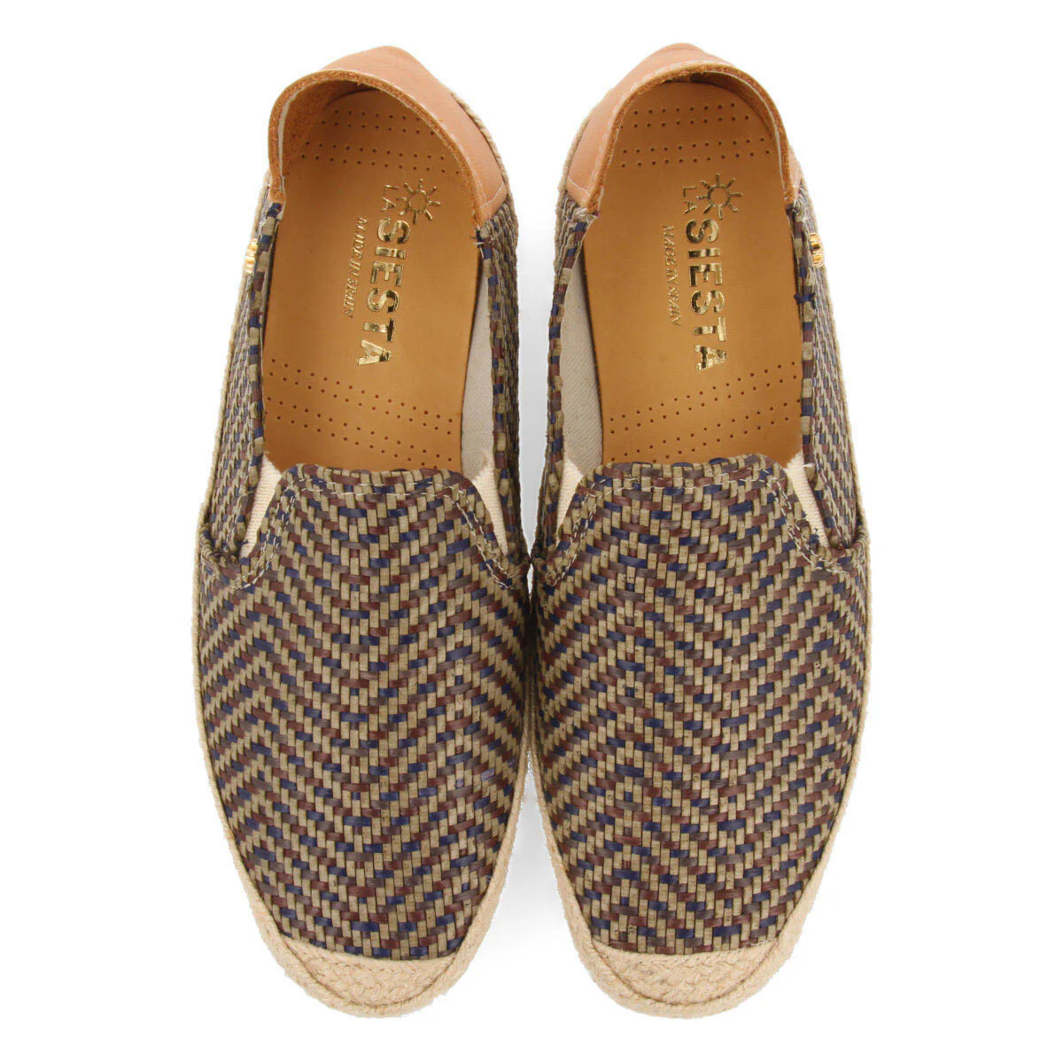 La siesta men's espigas m khaki espadrilles - Image 3