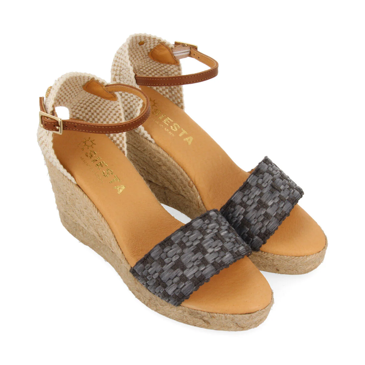 La siesta regina women's black espadrilles - Image 3